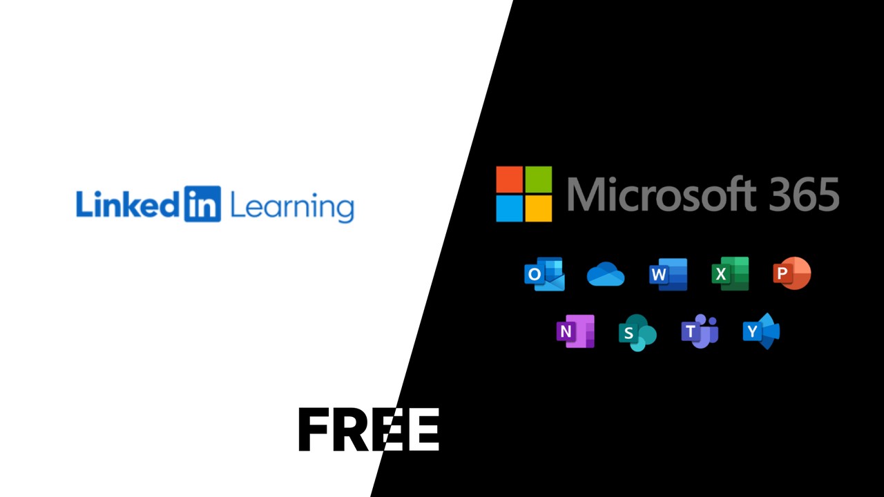 Bepulga Microsoft 365 va Linkedin learning 🌟